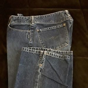 Silver Jeans with cute slit on the bottom cuff